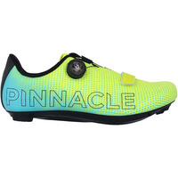 Evans Cycles <b>Pinnacle Radium Road Cycling Shoes</b> - Yellow | Bringing affordable, every day comfort and performance to any ride | Most common sizes in stock.