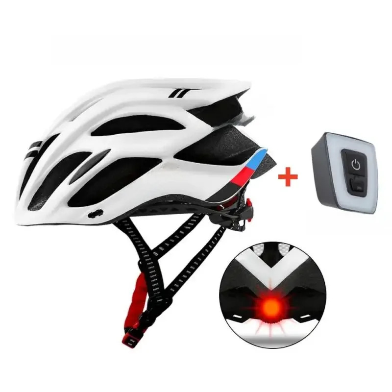 AliExpress NONE <b>MTB Road Bike Helmet With Taillamp</b> For Men Women Sport Cycling Helmet Adjustable Soft Pad Safety Hat Accessories.