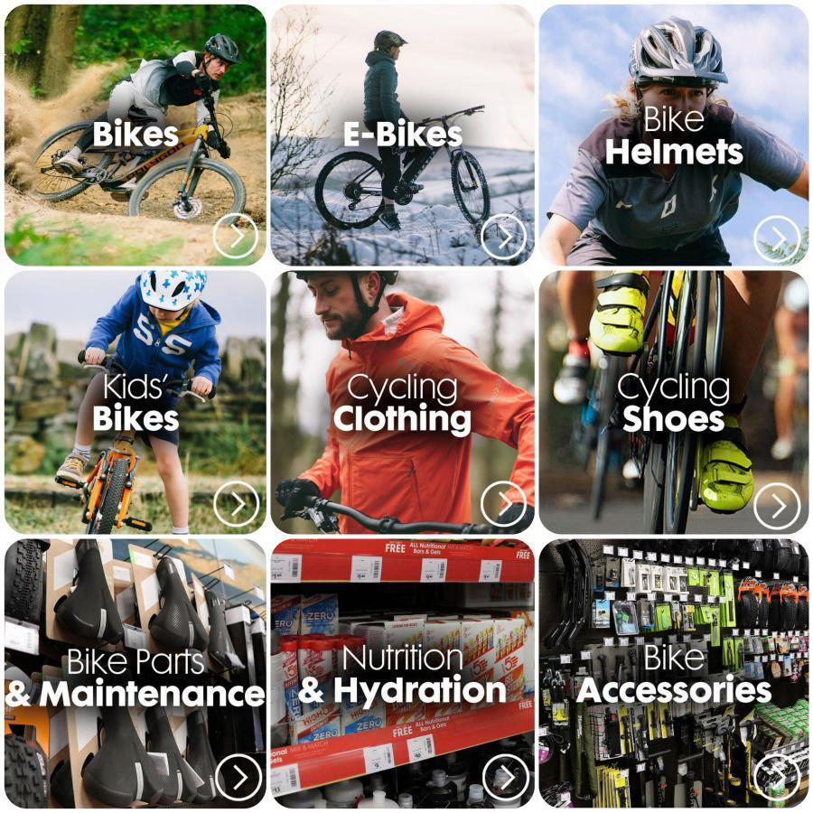 <b>Go Outdoors Spring Sales</b>, up to <b>65% off</b> Bikes, eBikes, Clothing, Helmets, Shoes, Accessories, Nutrition, Maintenance etc  FREE Delivery, Price Match Plus, Student Discount.