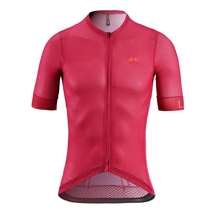 Evans Cycles <b>dhb Aeron Air LAB Mens Short Sleeve Jersey</b> - Red | Extra Discount Codes on-site, Interest FREE options & Save with Ride to Work.