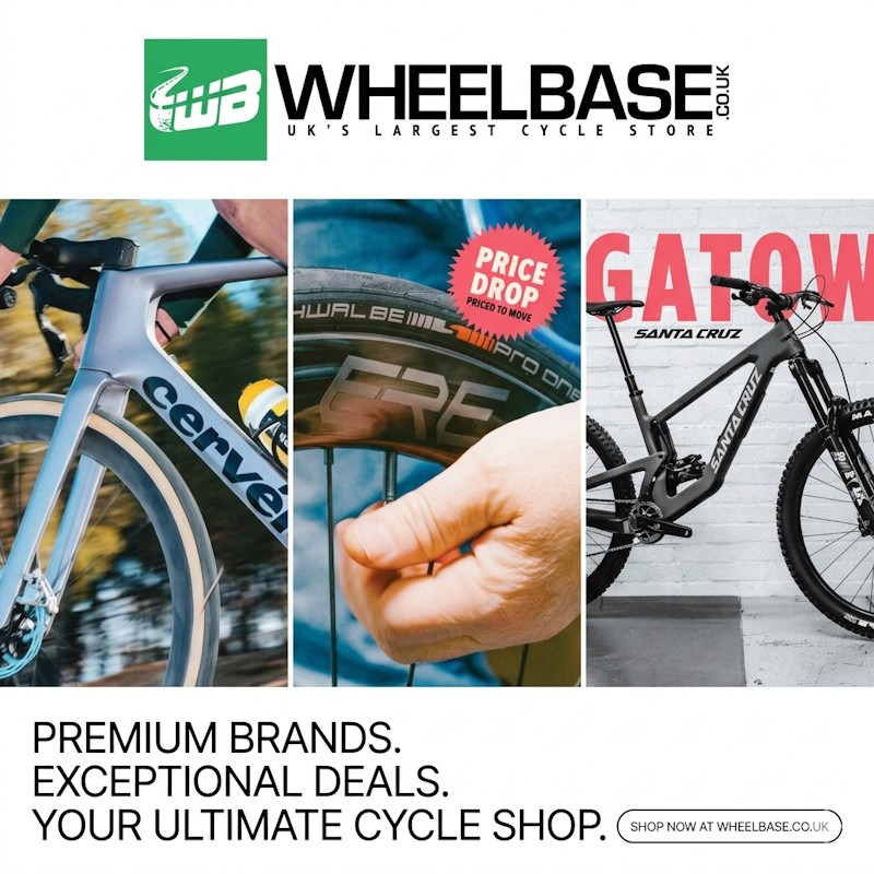 Up tp 70% off in the <b>Wheelbase Summer Sales</b> (UK’s largest premium cycle store) | Price Match, FREE Postage over £50, Sale Section, Cycle To Work, 0% Finance.