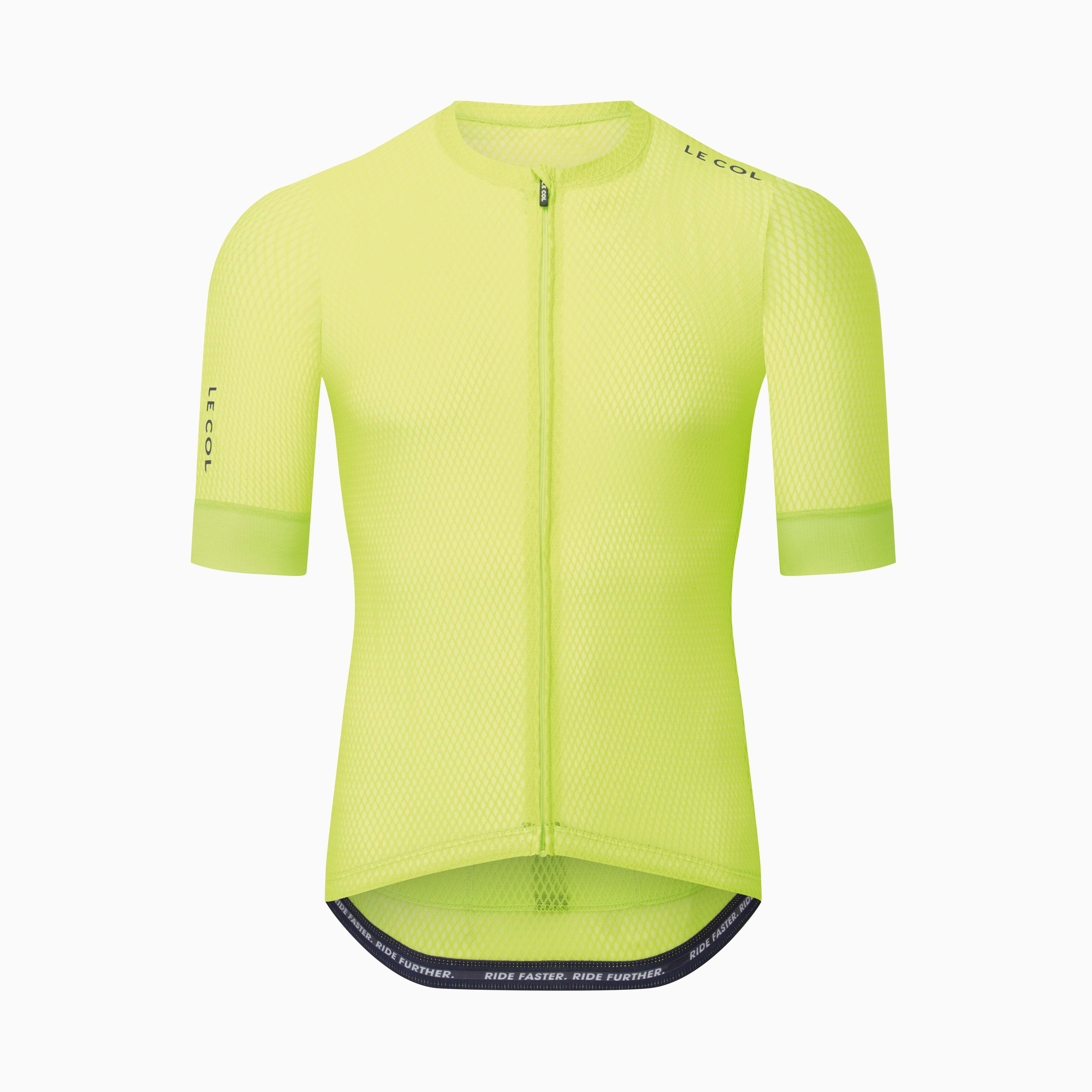 Le Col <b>Pro Air Jersey</b> - XL - Lime | 15% off with Excl Code AFF-CYCLING-BARGAINS + 10% off first order + FREE delivery over £100 + Crash replacement