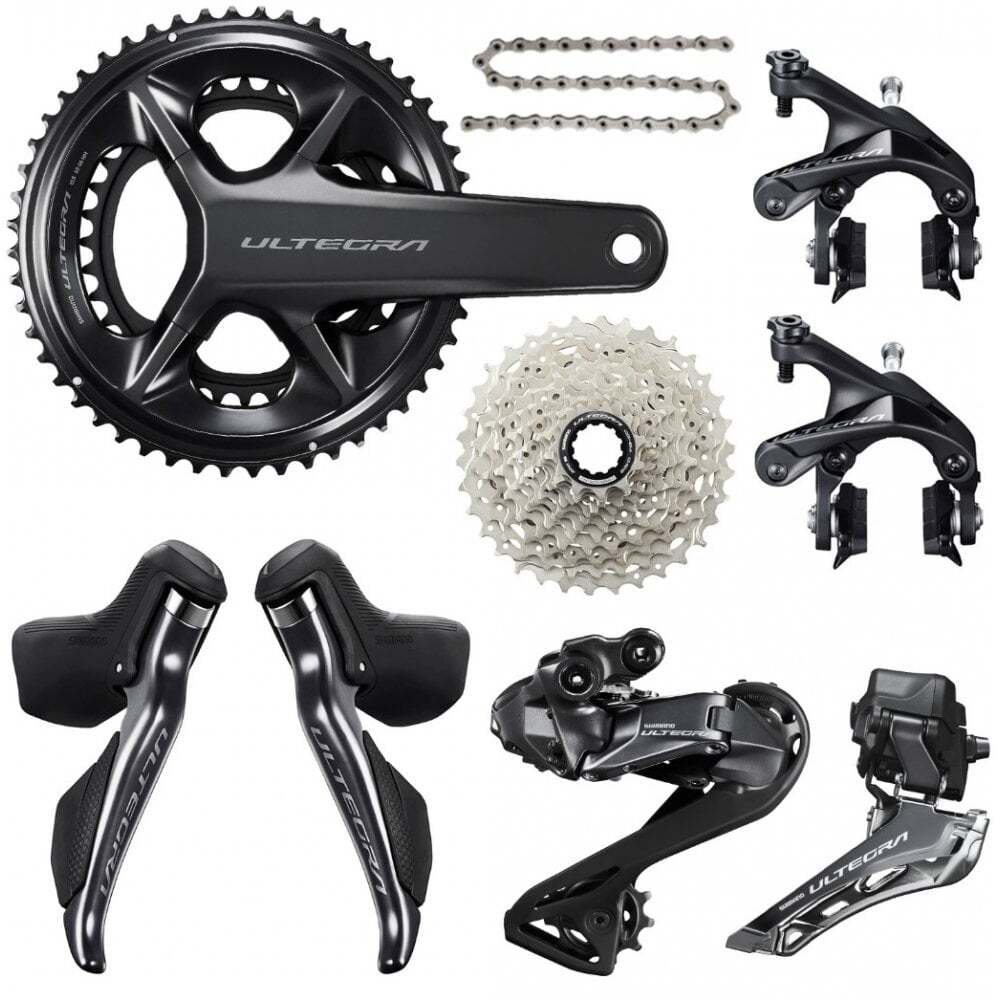 Fawkes Cycles <b>Shimano Ultegra 12 Speed RIM Brake Di2 Groupset</b> | Free delivery over £40, 0% finance & 90 day returns.