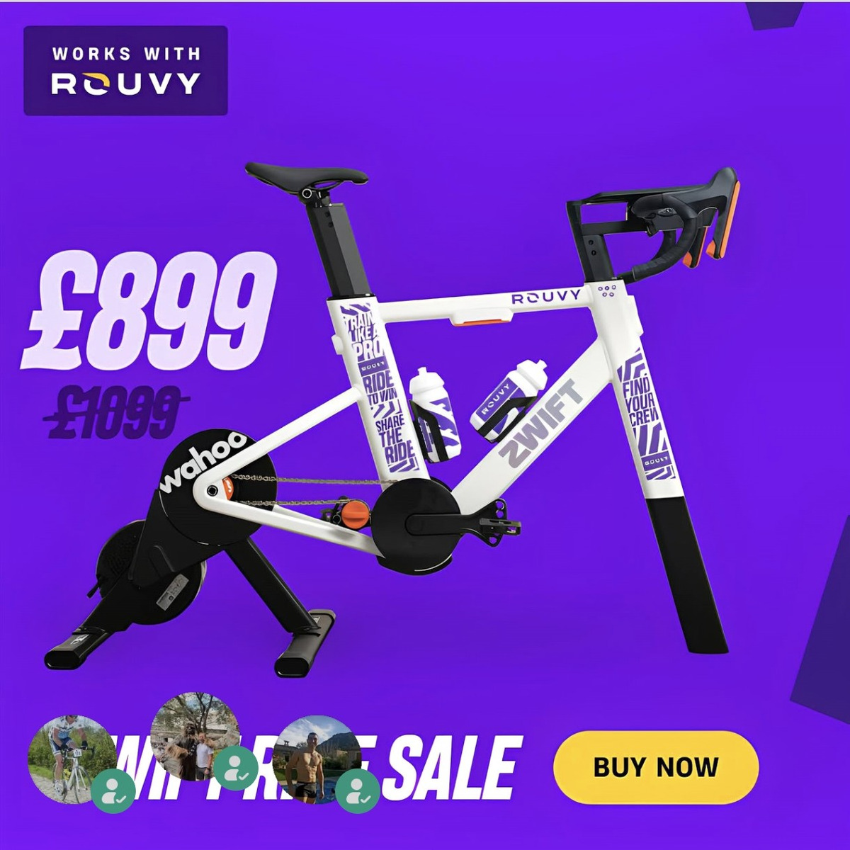 Rouvy Sale - <b>Zwift Ride with KICKR CORE 2</b> ROUVY Edition - UK