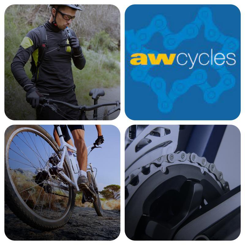 <b>AW Cycles Autumn Sales</b> up to 30% off huge selection of goods | FREE delivery over £25, no quibble returns.