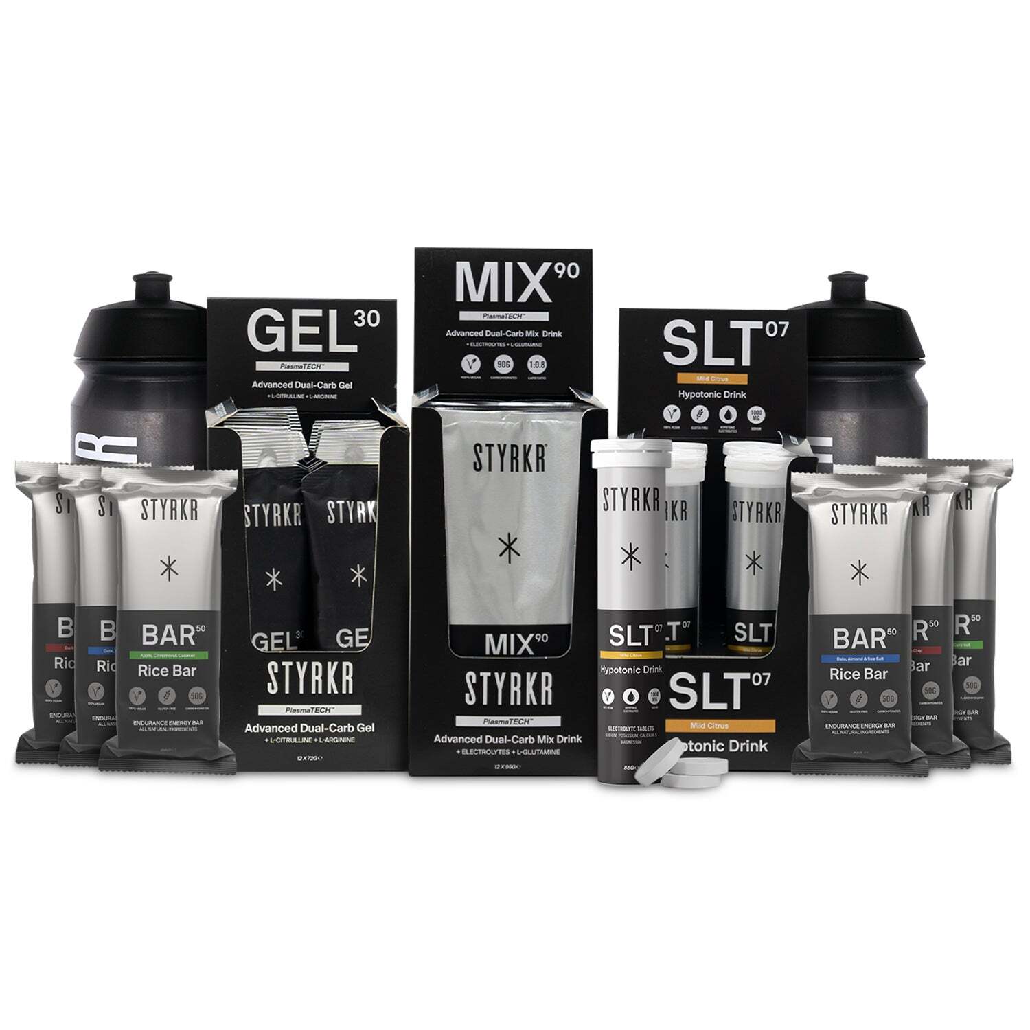 <b>STYRKR Sports Nutrition Best Seller</b> Kit | Approved by athletes, driven by science, All products engineered to produce unique effects in the body, Save on Bundles, £10 off first order, FREE next delivery over £50