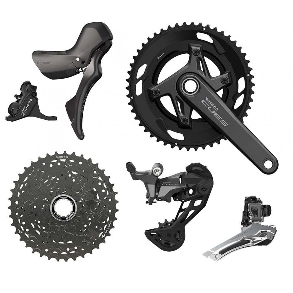 Fawkes Cycles Shimano CUES 2x10s Hydraulic Brake Drop Bar Groupset | Free delivery over £40, 0% finance & 90 day returns.