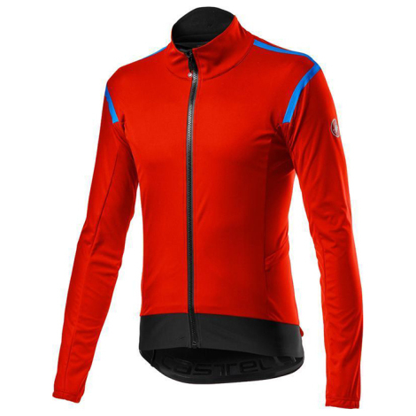 Merlin Cycles <b>Castelli Alpha ROS 2</b> Light Cycling Jacket  - Small sizes only to Clear. - wind protection on front-facing surfaces, highly breathable fabrics on back-facing surfaces, and all-around water repellence