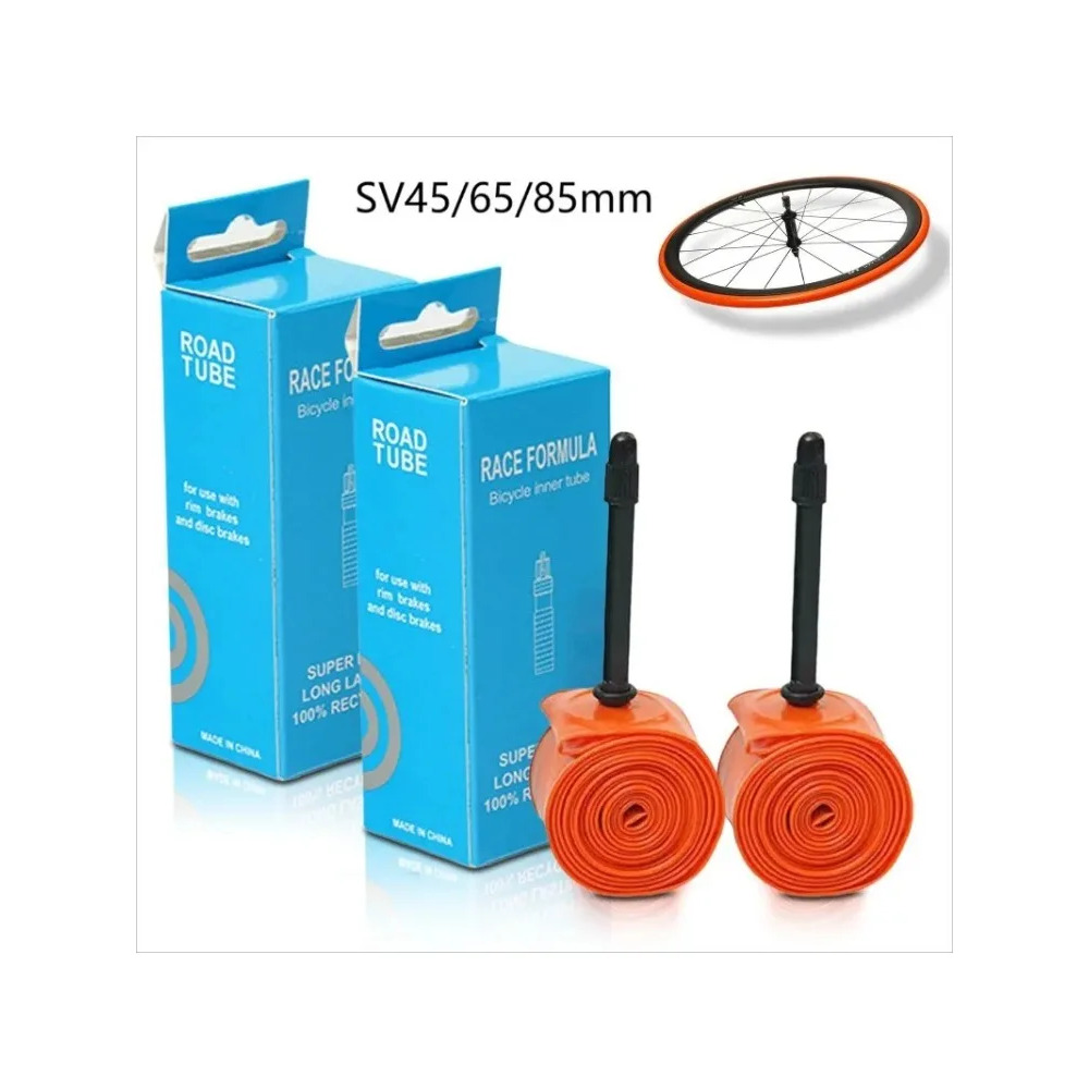 AliExpress 34g <b>Ultralight TPU Bike Inner Tube</b> 700 X 18 23 25 28 Road Bicycle TPU Tire 45/65/85mm Length Presta Valve Lightweight Tube