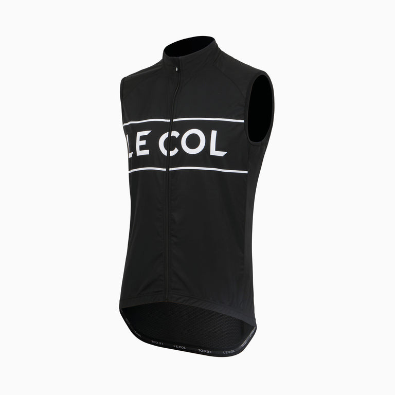 Le Col Sport Logo Gilet - L - Black | 15% off with Excl Code AFF-CYCLING-BARGAINS + 10% off first order + FREE delivery over £100 + Crash replacement
