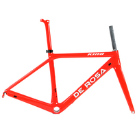 Merlin Cycles <b>De Rosa King</b> FULL Carbon Road Frameset with Carbon Forks- Choice of colours and sizes | Built for Rim Brakes.
