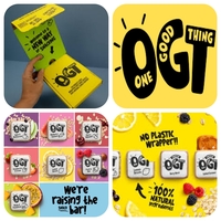 <b>OGT One Good Thing</b>, 100% natural, easily digestible, unbeatable taste, wrapper-free Oat bars full of Carbs |  50% off First order & extra 10% off with our exclusive Code <b>’CBExtra10’</b>+ FREE Delivery & Gifts.