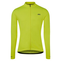 SPORTS DIRECT Sports Direct Dhb Men’s Long Sleeve Thermal Cycling Jersey (Limited Sizes)  - Yellow | Massive selection of Sports + Interest FREE credit.