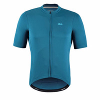 Evans Cycles Dhb Blok Mens Classic Short Sleeve Jersey - Blue | Extra Discount Codes on-site, Interest FREE options & Save with Ride to Work.