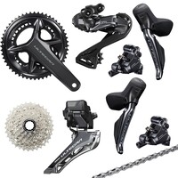 <b>Shimano Ultegra R8170 Di2 Disc Groupset</b> | perfectly balances performance with value, the components are slick, reliable, and only create a minimal weight penalty compared to Dura-Ace.