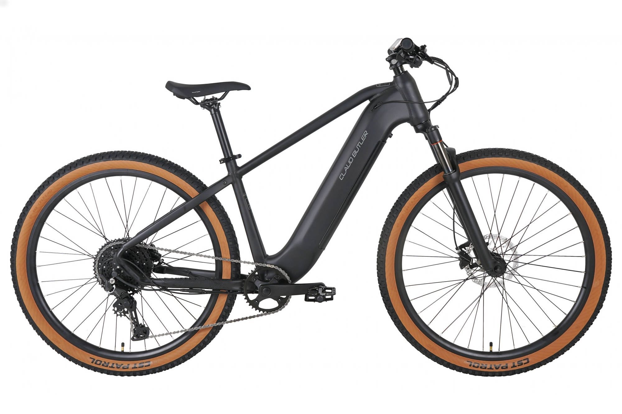 The Electric Bike Shop Claud Butler 2025 Wrath 2.0 Cues Electric Hardtail Mountain Bike With Hub Motor In Stealth Black Medium 17 Inch Stealth Black
