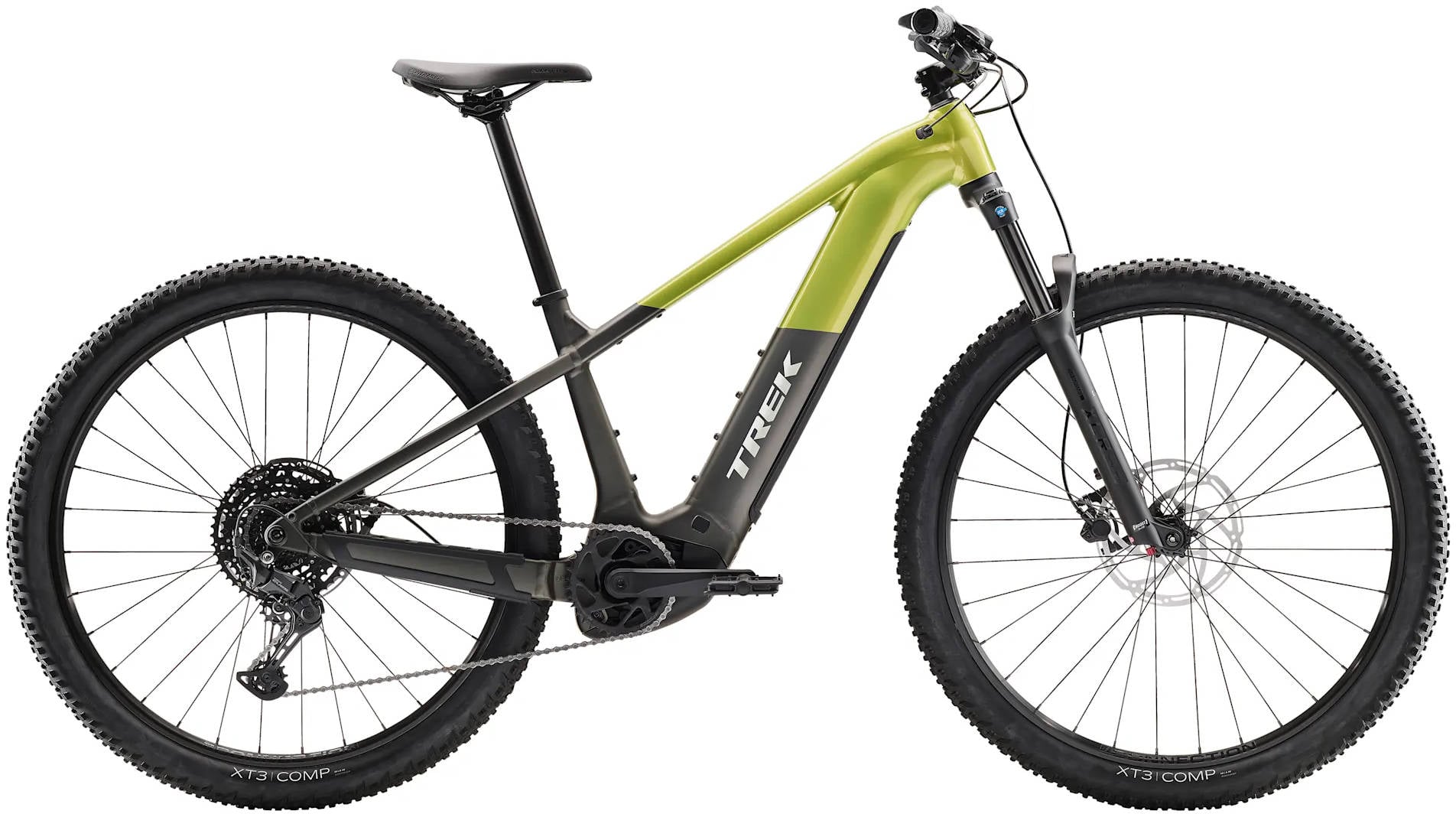 The Electric Bike Shop Trek 2026 Powerfly+ 4 Gen 5 600Wh Electric Hardtail Mountain Bike In Matte Mercury & Gloss Power Surge Small Matte Mercury & Gloss Power Surge