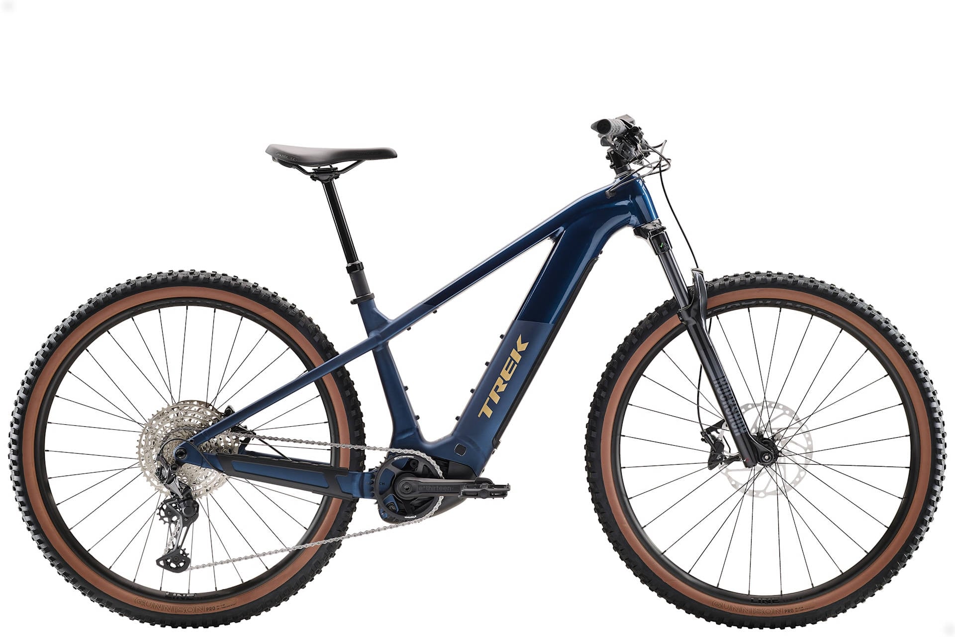 The Electric Bike Shop Trek 2026 Powerfly+ 6 Gen 5 800Wh Electric Hardtail Mountain Bike In Matte/Gloss Mulsanne Blue Small 37cm 27.5in Wheel Matte/Gloss Mulsanne Blue