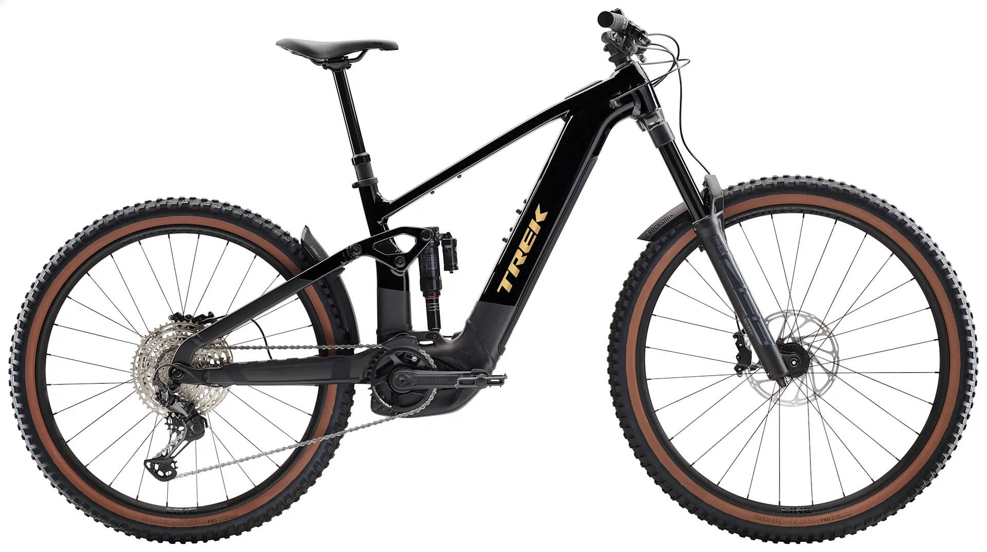 The Electric Bike Shop Trek 2026 Rail+ 8 Gen 5 Electric Full Suspension Mountain Bike In Dark Star Small 15.5in Dark Star