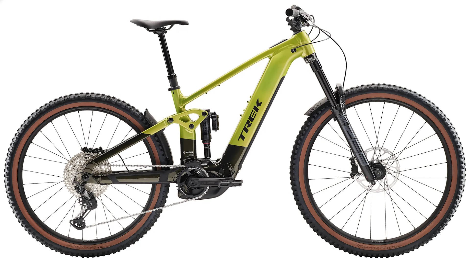 The Electric Bike Shop Trek 2026 Rail+ 8 Gen 5 Electric Full Suspension Mountain Bike In Powersurge Small 15.5in Powersurge