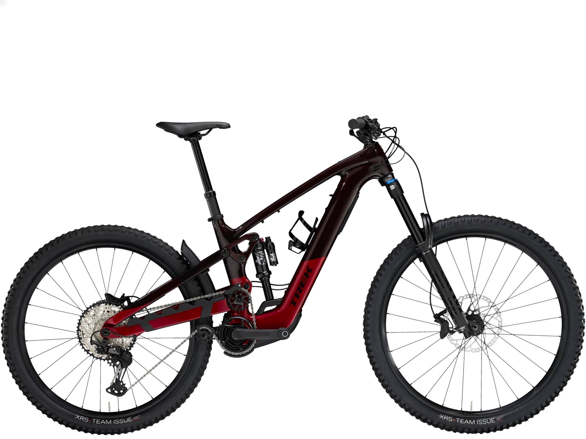The Electric Bike Shop Trek 2025 Slash+ 9.7 SLX/XT High Pivot Electric Full Suspension Mountain Bike In Red Smoke Medium 17.5in Red Smoke