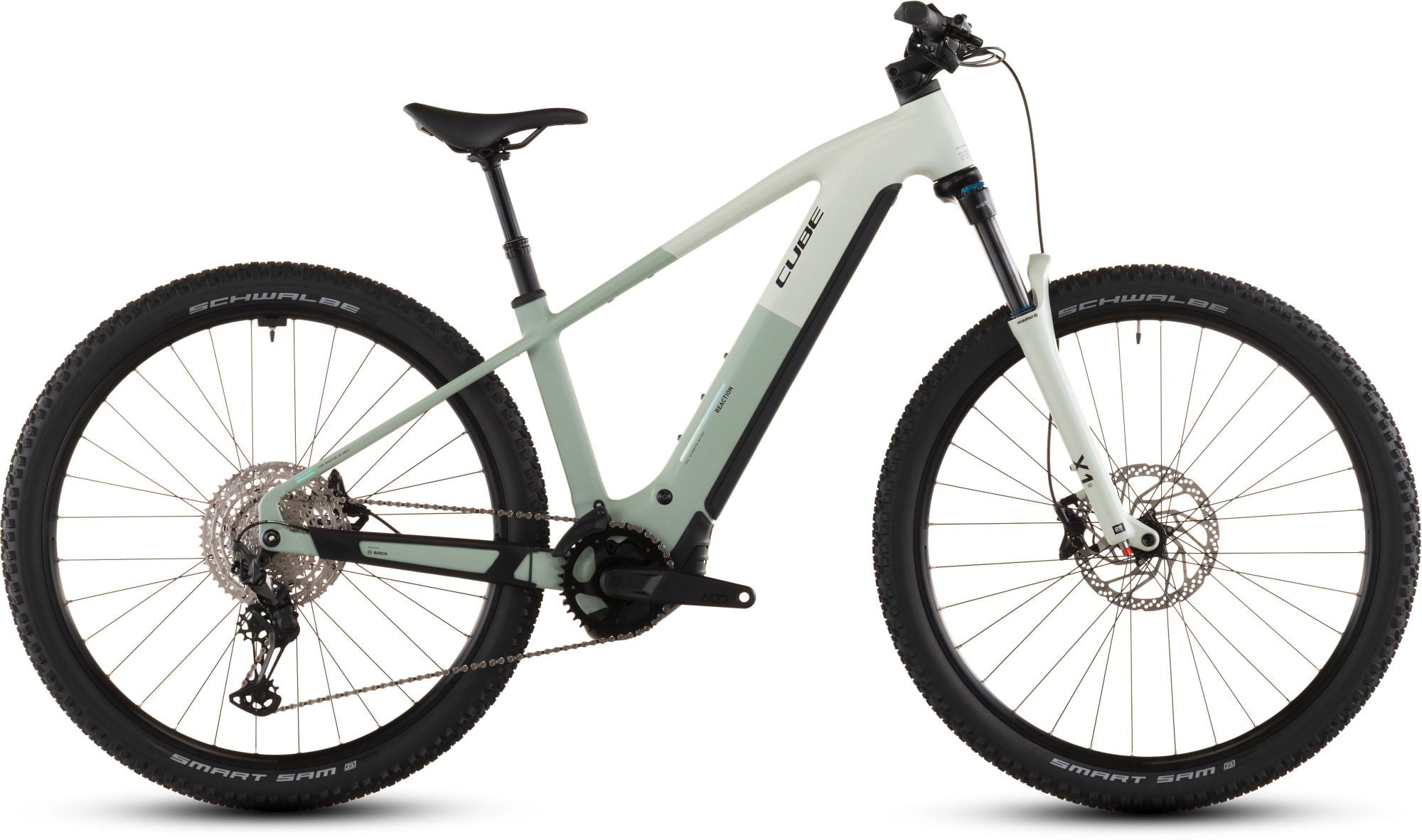 The Electric Bike Shop Cube Almost Perfect 2026 Reaction Hybrid Pro 800 Electric Hardtail Mountain Bike In Desert Stone & Dried Herbs Small Frame Small Desert Stone & Dried Herbs