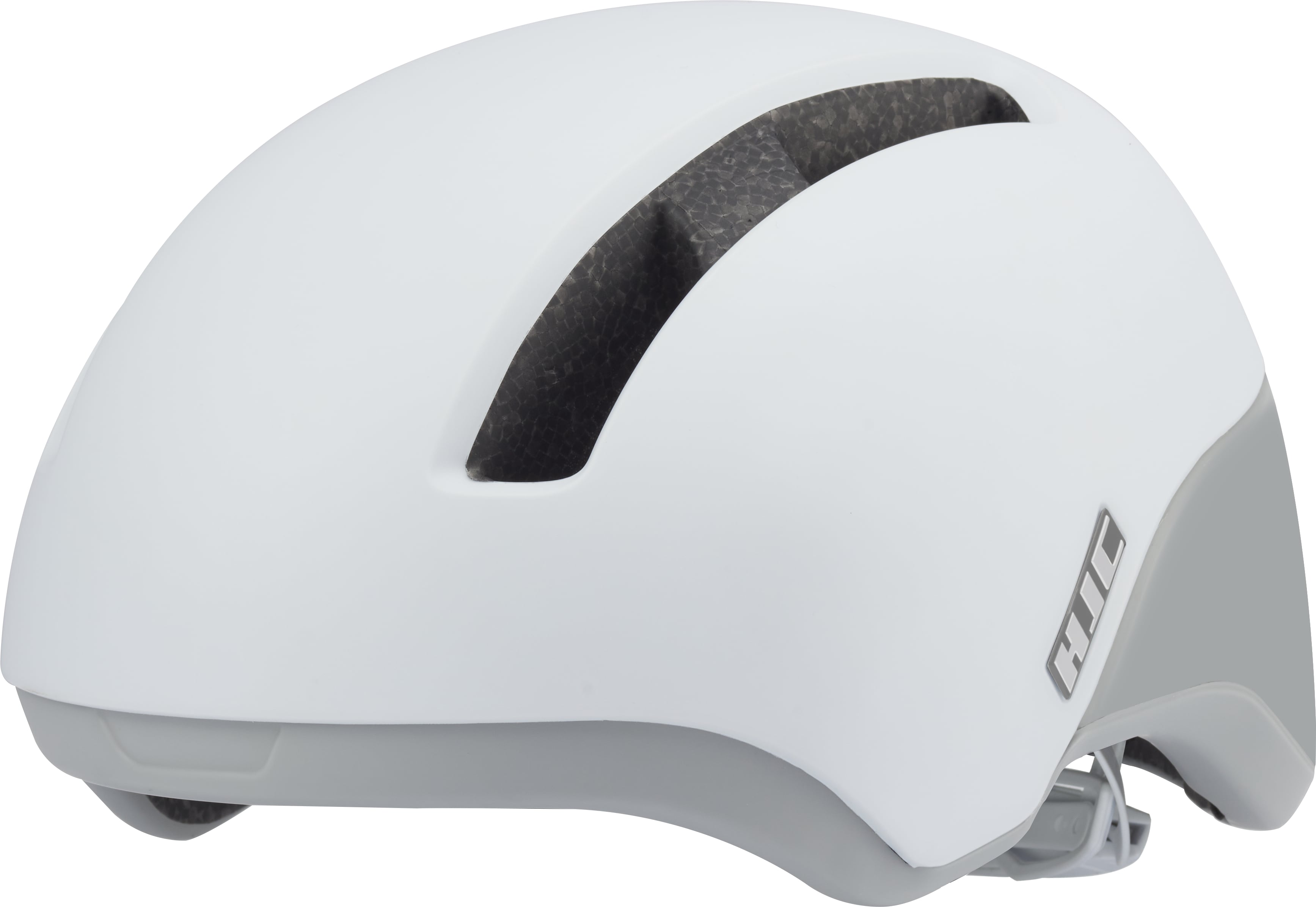 The Electric Bike Shop Hjc Helmets HJC Sports Calido Urban Helmet In Silver, Mint, Olive, Light Grey, Charcoal Or Black Large 58-63 cm White Silver