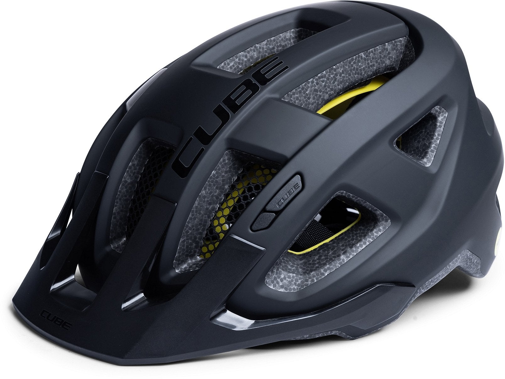 The Electric Bike Shop Cube Helmet Fleet Mips® In White, Black, Grey, Blue, Rose Or Yellow Small 49-55cm Mips® Black