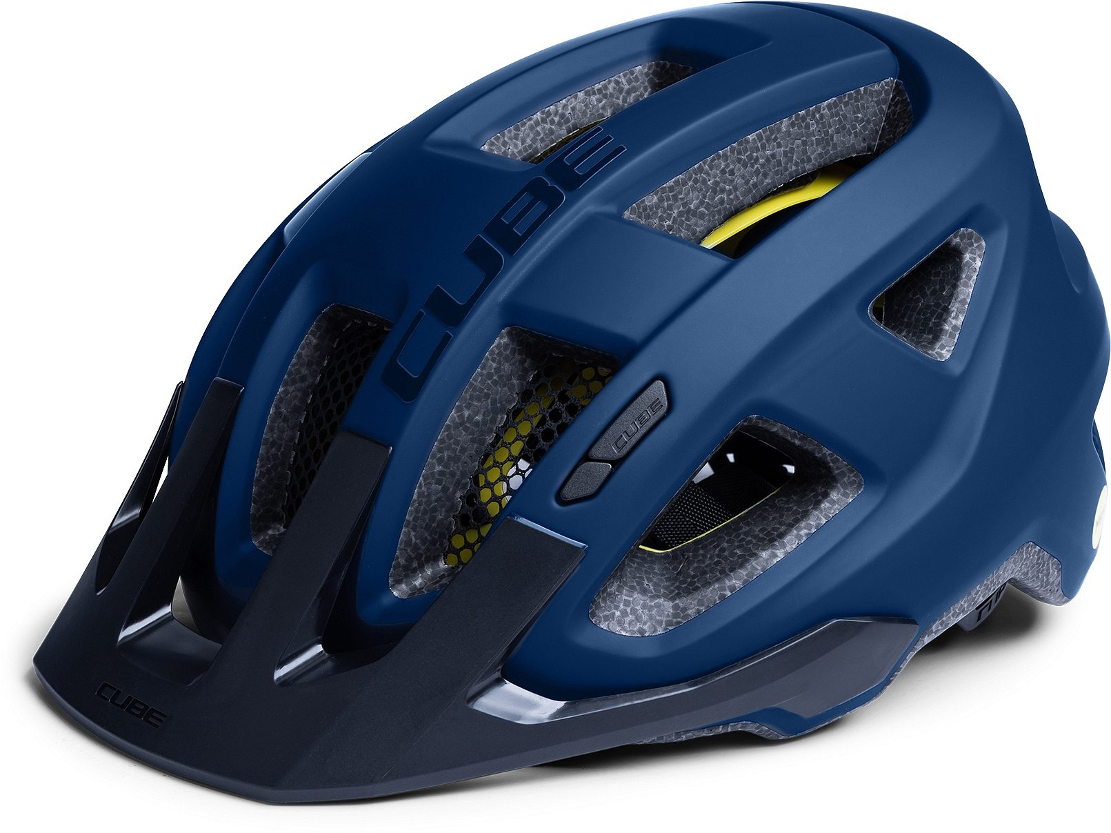 The Electric Bike Shop Cube Helmet Fleet Mips® In White, Black, Grey, Blue, Rose Or Yellow Medium 52-57cm Mips® Blue