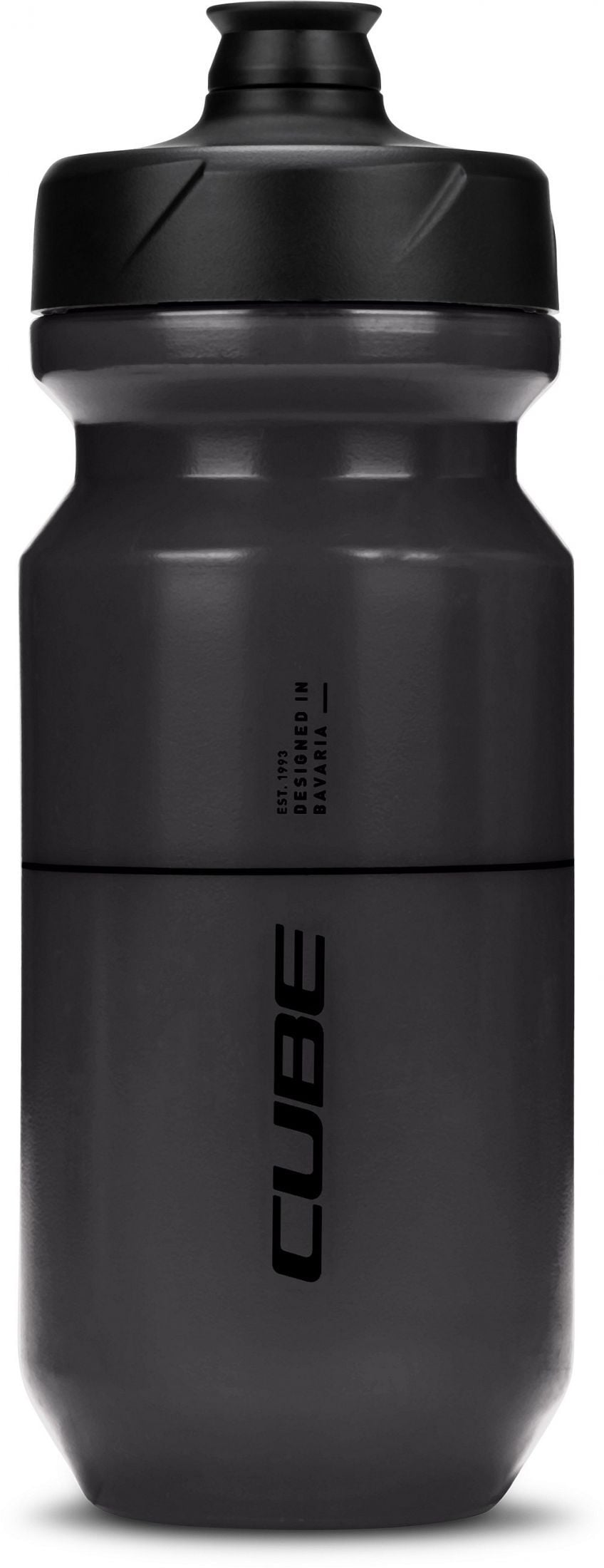 The Electric Bike Shop Cube Bottle Flow 500ml In Black Or Transparent 500ml Black