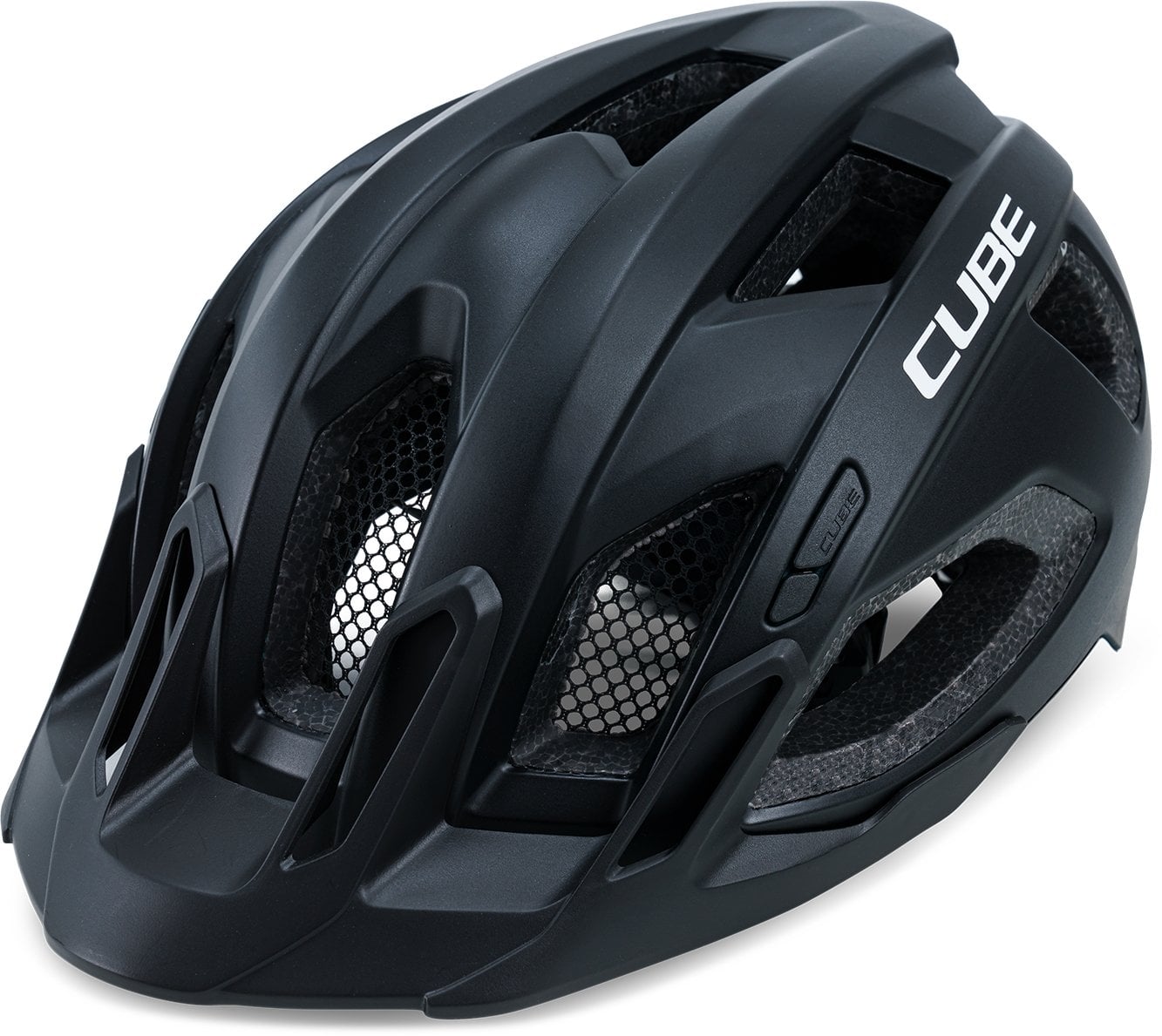 The Electric Bike Shop Cube Helmet Quest In Coral, Old Green Or Black Medium 52-57cm Black