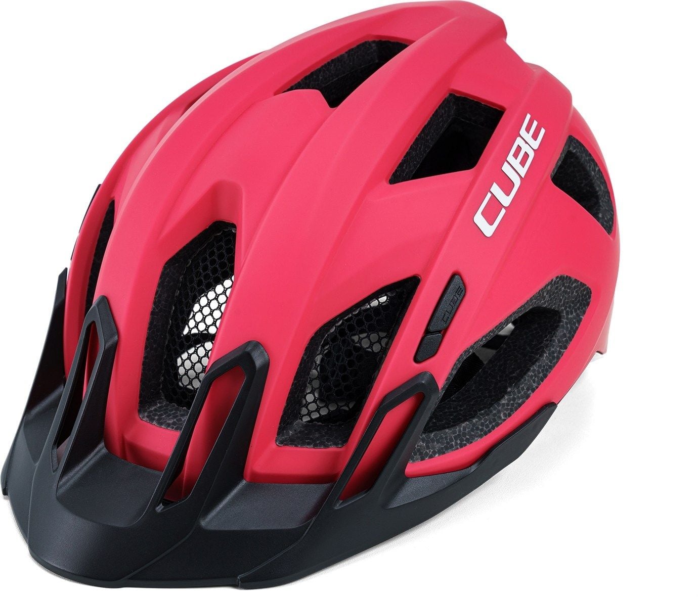 The Electric Bike Shop Cube Helmet Quest In Coral, Old Green Or Black Medium 52-57cm Coral