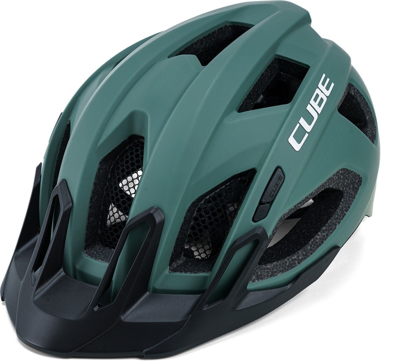 The Electric Bike Shop Cube Helmet Quest In Coral, Old Green Or Black Medium 52-57cm Old Green