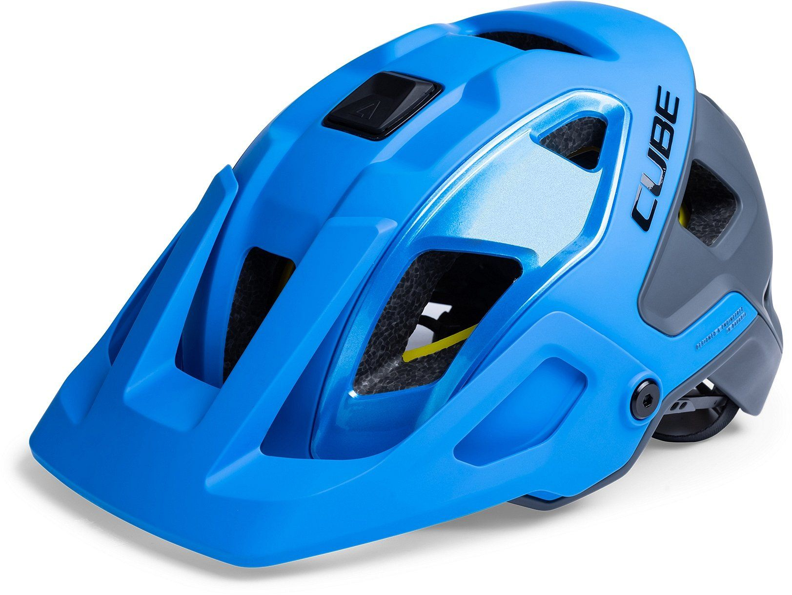The Electric Bike Shop Cube Helmet Strover Mips® In Black, Red, White, Actionteam Blue, Blue or Olive Medium 52-57cm Actionteam Blue Mid Grey