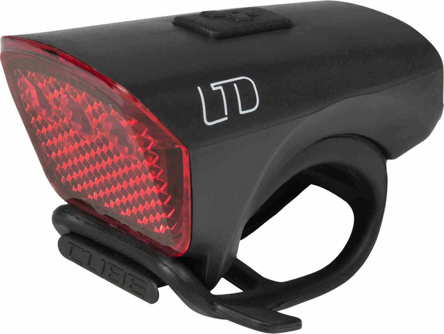 The Electric Bike Shop Cube LTD Safety Light With Red LED In Black Black
