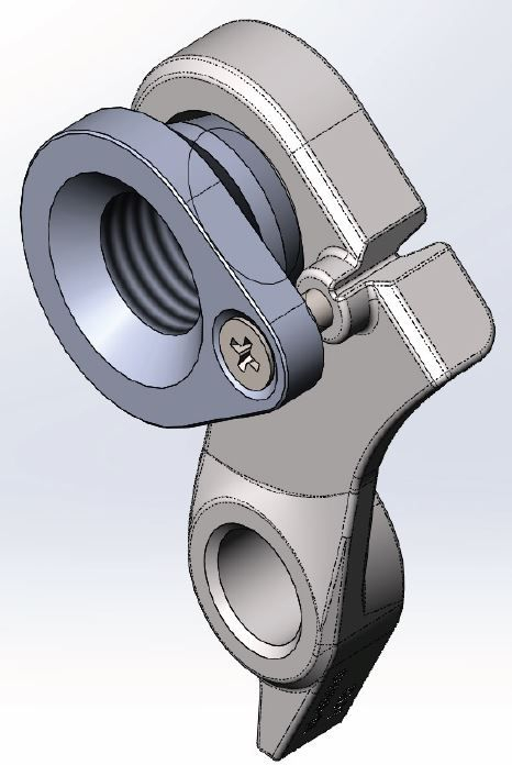 The Electric Bike Shop Cube Mech Hanger Set MTB X12 Std 18-05602 18-05493