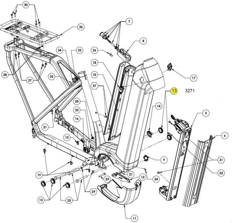 The Electric Bike Shop Cube Motor Mount Cover Grommet 19-03353