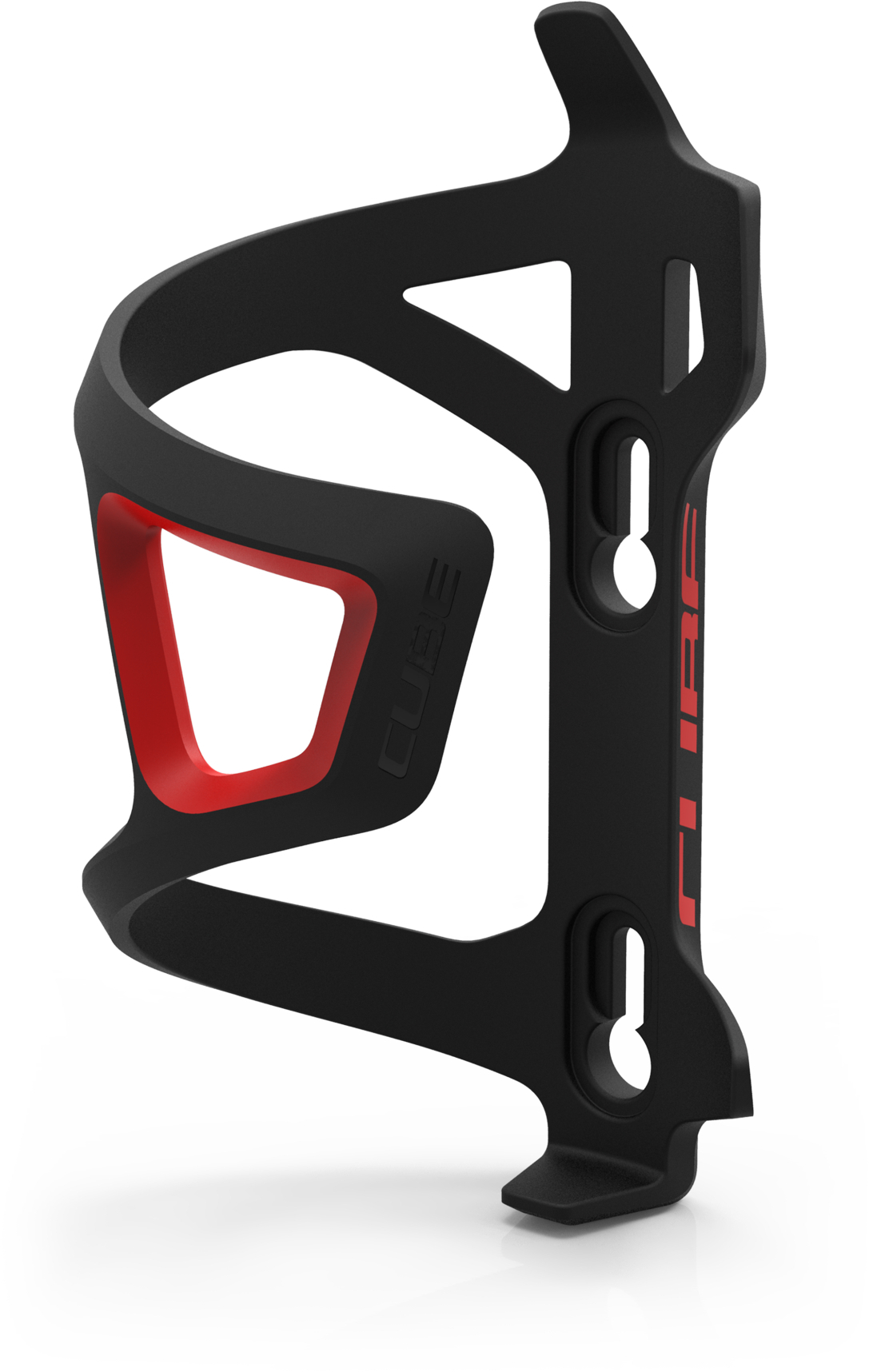 The Electric Bike Shop Cube Bottle Cage HPP/R Sidecage In Black & White, Black & Red, Black & Blue, Black & Green Or Black Black/Red