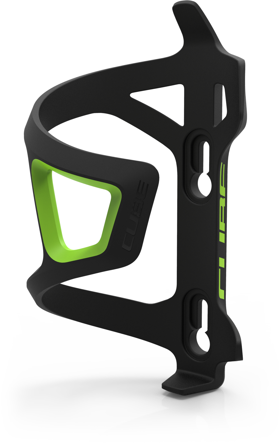 The Electric Bike Shop Cube Bottle Cage HPP/R Sidecage In Black & White, Black & Red, Black & Blue, Black & Green Or Black Black/Green