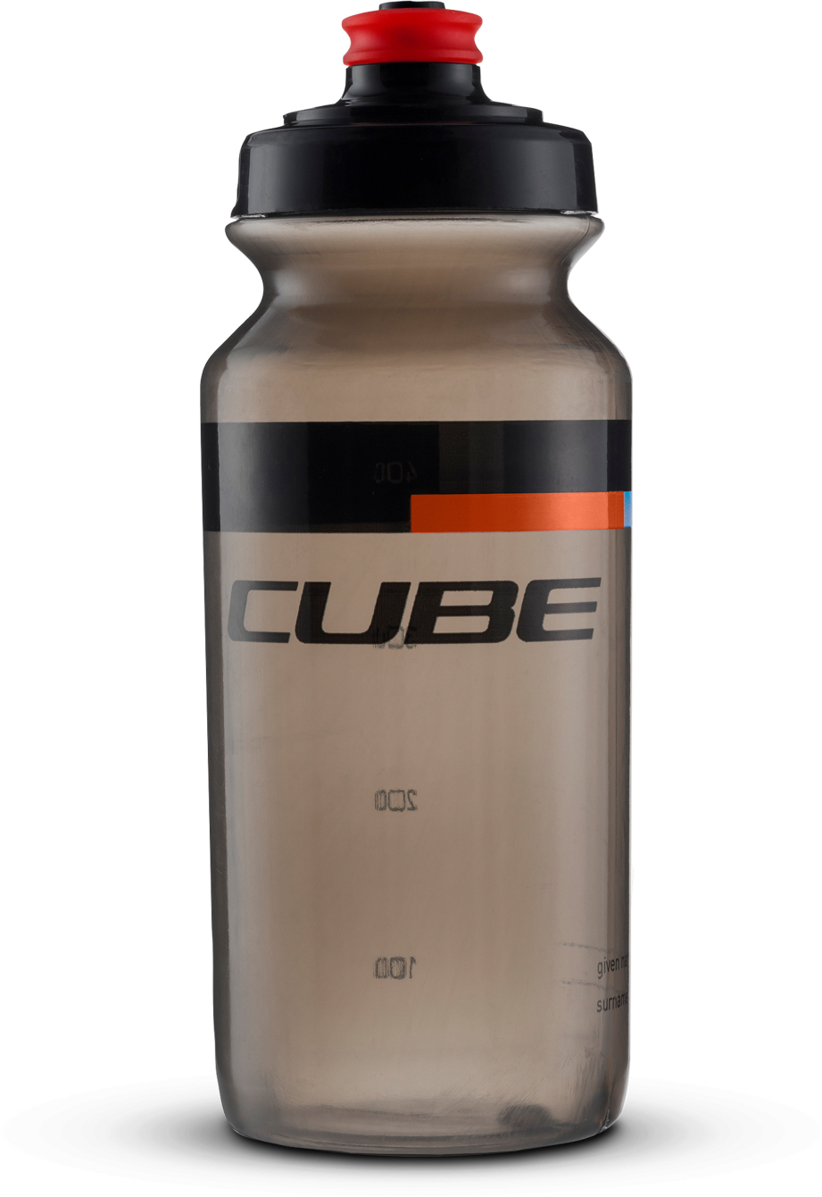 The Electric Bike Shop Cube Bottle Teamline 0.5 Litres or 0.75 Litres In Black 0.5 Litres Black