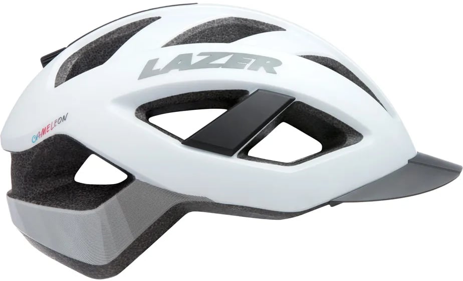 The Electric Bike Shop Lazer Hlem Cameleon Mips® Helmet In Matt White Or Matt Black & Grey Large Matt White