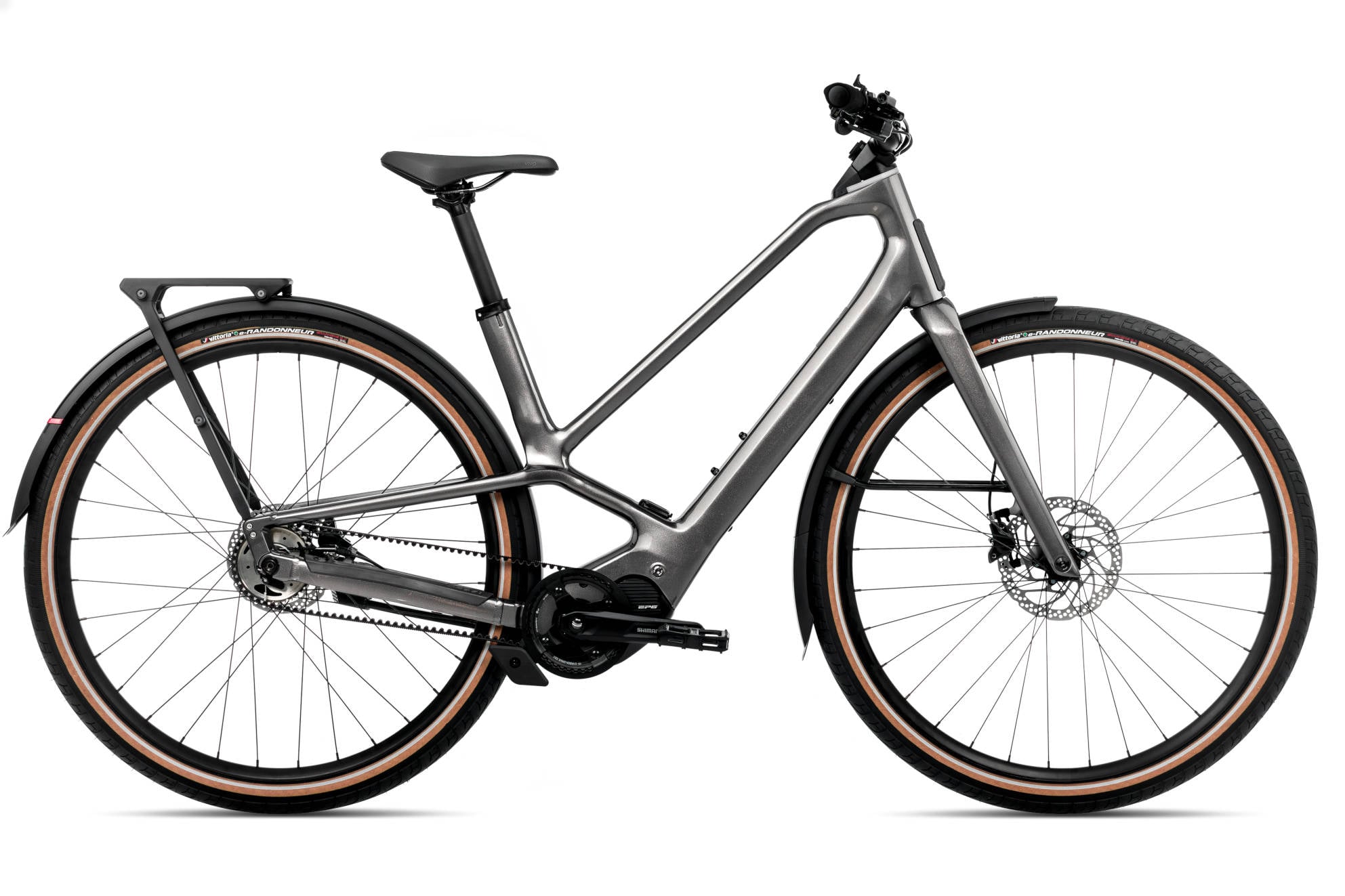The Electric Bike Shop Orbea DIEM 20 Electric Bike With Belt Drive & Hub Gears In Glitter Anthracite Gloss Small 44.2cm Glitter Anthracite Gloss