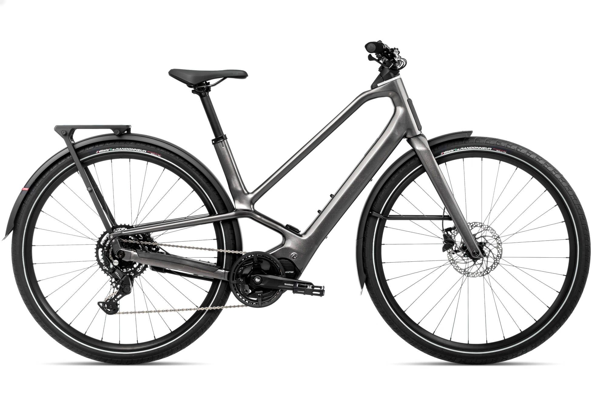 The Electric Bike Shop Orbea DIEM 30 Electric Bike In Glitter Anthracite Gloss Small 44.2cm Glitter Anthracite Gloss