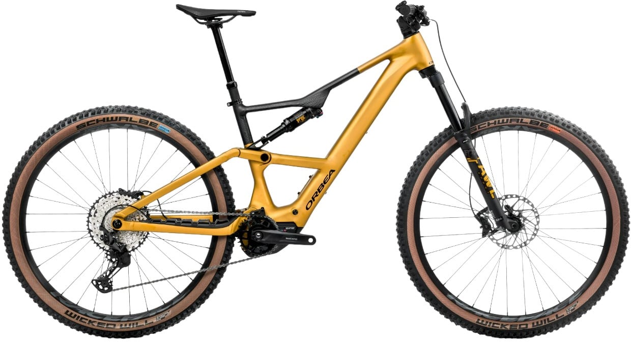 The Electric Bike Shop Orbea 2025 Rise SL H20 Electric Full Suspension Bike In Bumblebee Yellow, Escape Green or Diamond Black X-Large 51.5cm Bumblebee Yellow-Black Matt