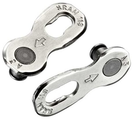 The Electric Bike Shop SRAM 11-Speed Powerlock Link In Silver