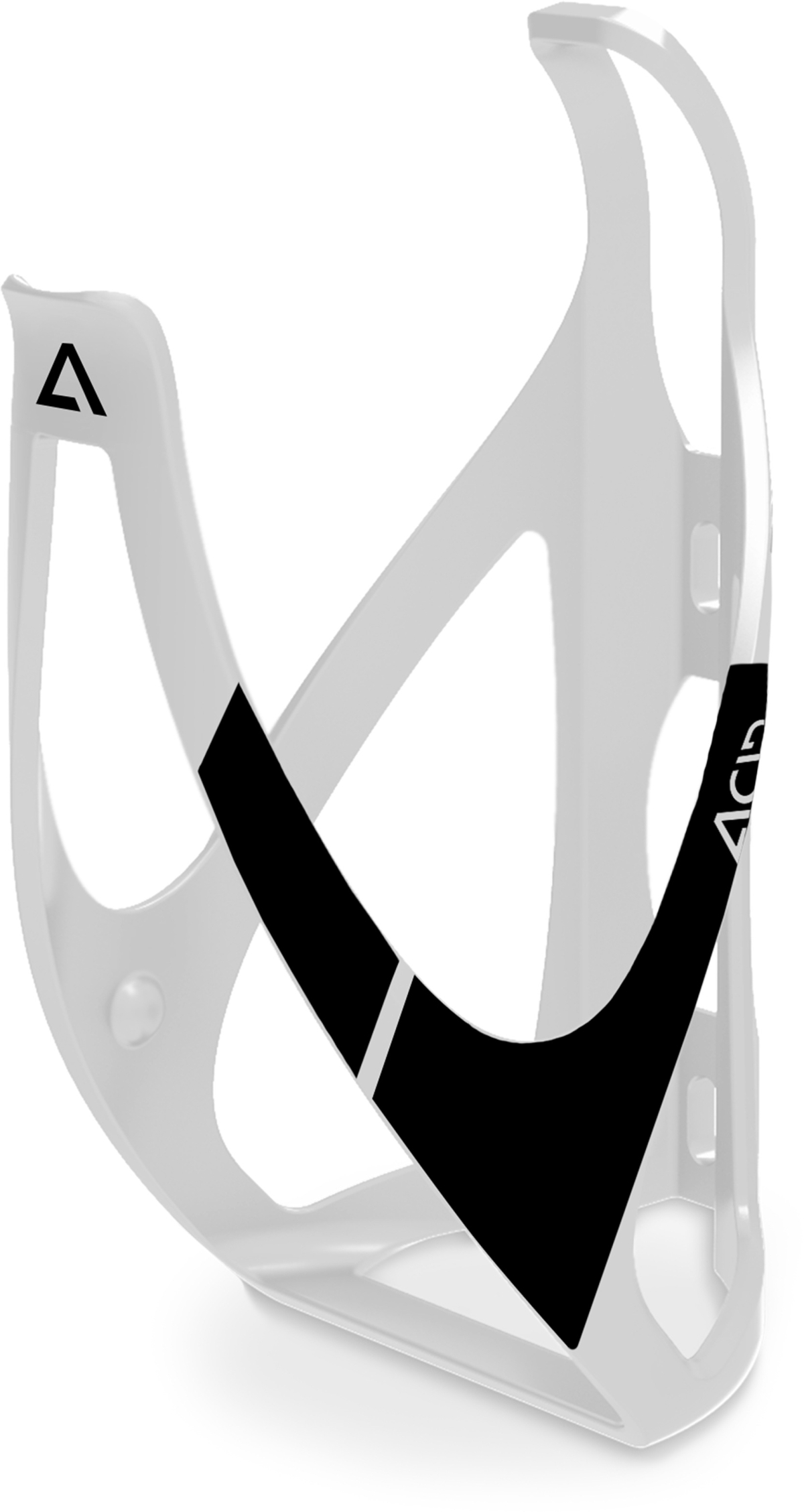 The Electric Bike Shop Acid Bottle Cage HPP In Black, Yellow, Blue, Red Or White Matt White/Black