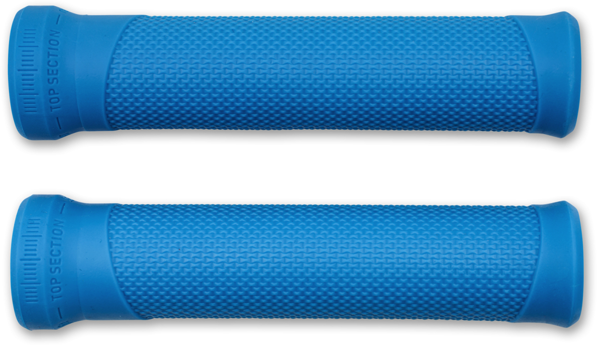 The Electric Bike Shop Acid Grips React In Black, White, Red, Green, Blue Or Orange Blue