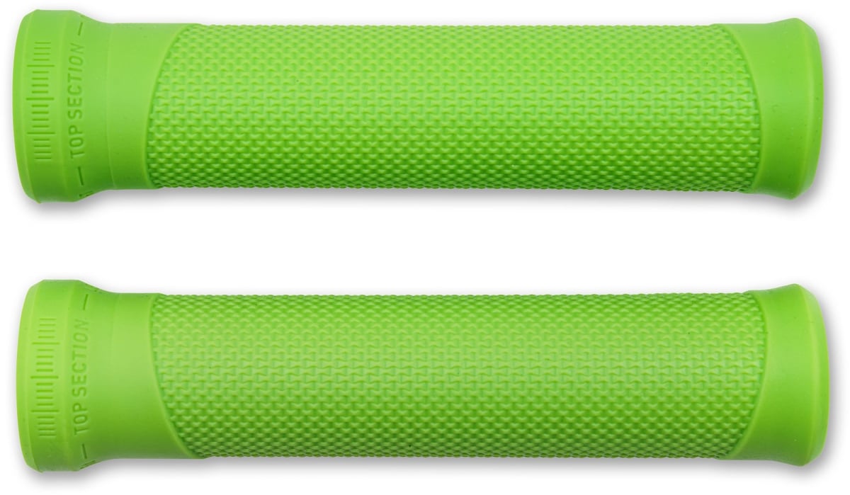 The Electric Bike Shop Acid Grips React In Black, White, Red, Green, Blue Or Orange Green