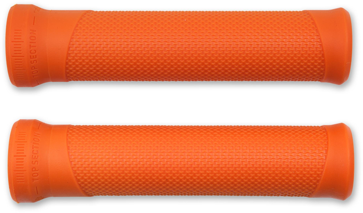 The Electric Bike Shop Acid Grips React In Black, White, Red, Green, Blue Or Orange Orange
