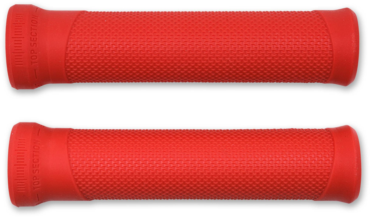 The Electric Bike Shop Acid Grips React In Black, White, Red, Green, Blue Or Orange Red